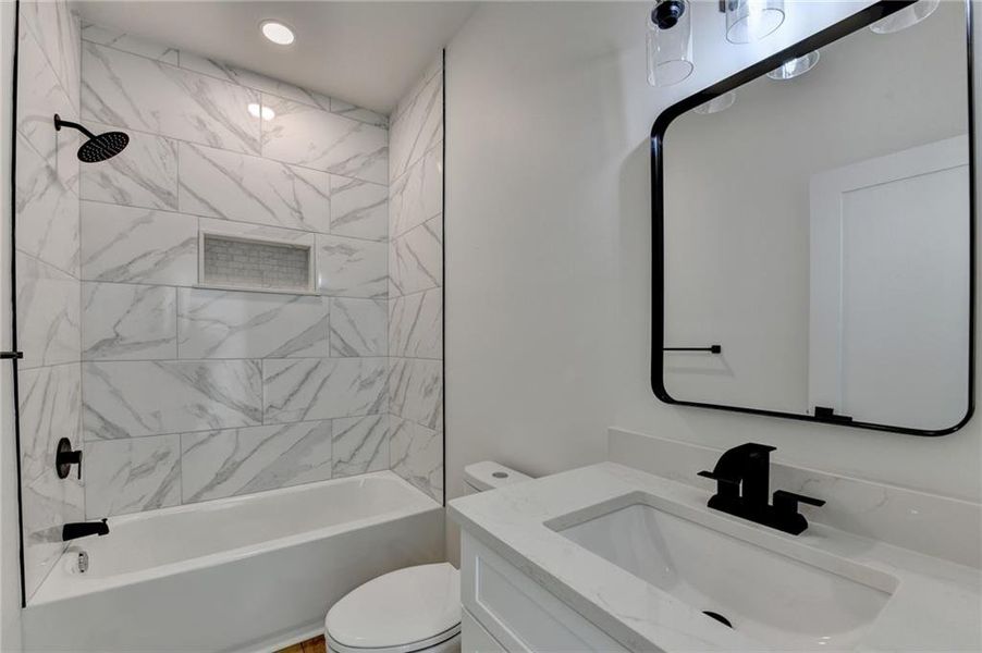 Furnished interior view inside a new home in , Sugar Hill (Image 11).