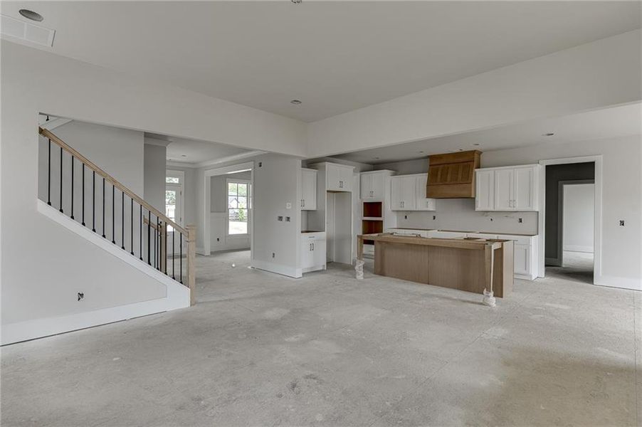 In-progress construction of a new home in , Buford, GA (Image 33).