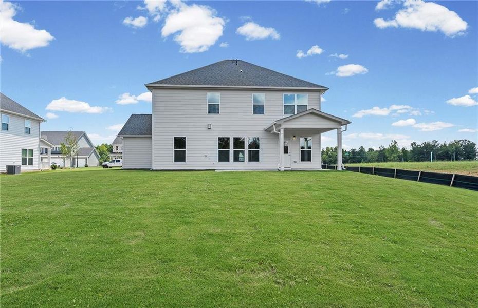 Exterior details and patio area of a home in Creekside at Skelton, Jefferson (Image 3).