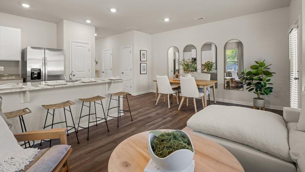 Furnished interior view inside a new home in Old Summerville Village, Rome (Image 30).