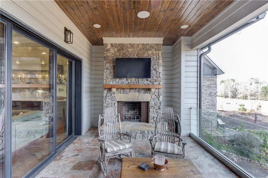 Exterior details and patio area of a home in , Dacula (Image 26). Exterior details and patio area of a home in , Dacula (Image 26).