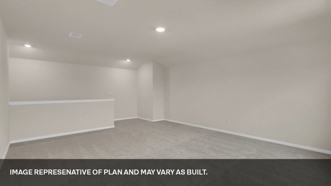 Spacious, unfurnished interior of a new home in Rosenbusch Ranch, Leander (Image 24). Spacious, unfurnished interior of a new home in Rosenbusch Ranch, Leander (Image 24).