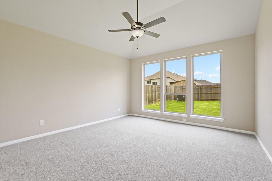 Spacious, unfurnished interior of a new home in Elyson, Katy (Image 9). Spacious, unfurnished interior of a new home in Elyson, Katy (Image 9).