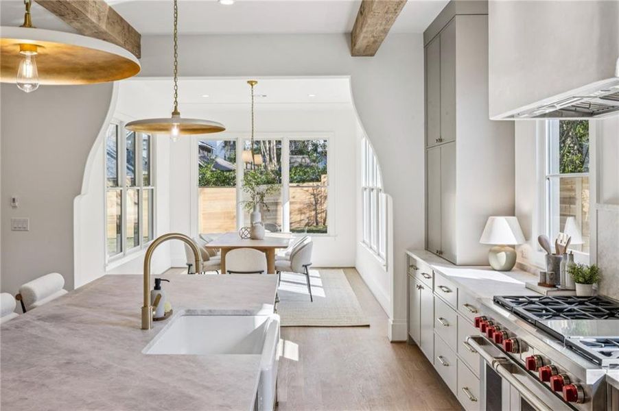 Furnished interior view inside a new home in , Atlanta (Image 31). Furnished interior view inside a new home in , Atlanta (Image 31).