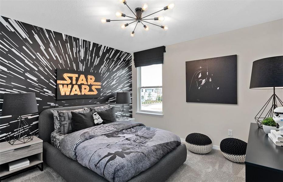 Furnished interior view inside a new home in The Landings at Live Oak Lake, St. Cloud (Image 23).