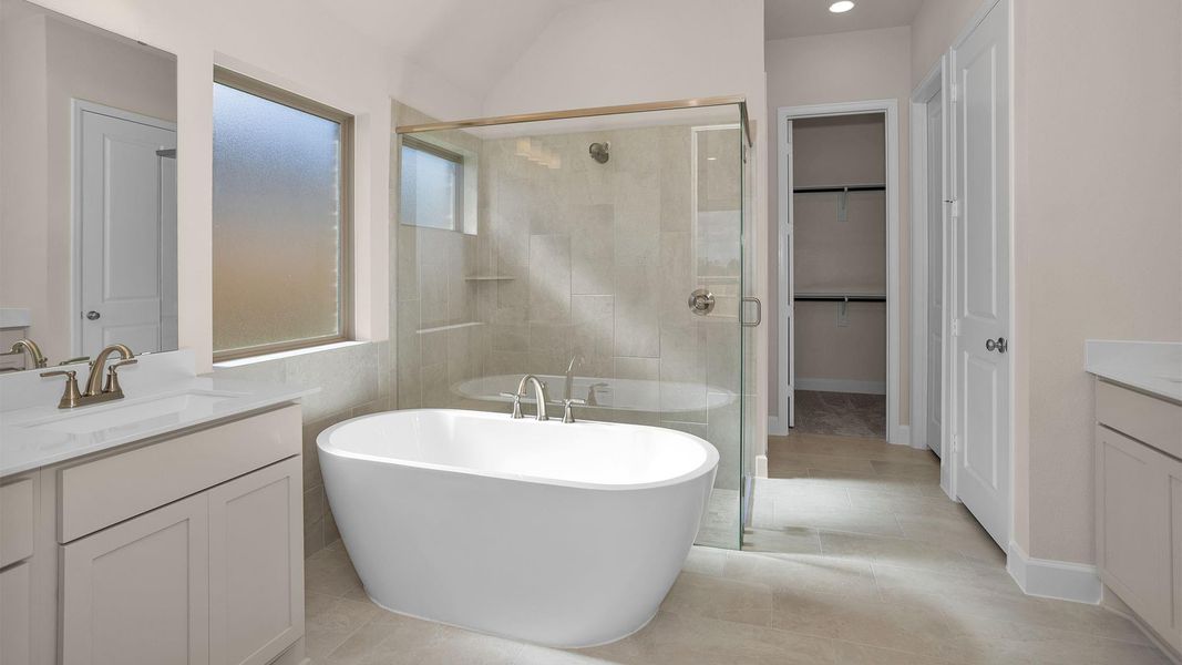 Furnished interior view inside a new home in Valencia 50', Manvel (Image 5). Furnished interior view inside a new home in Valencia 50', Manvel (Image 5).