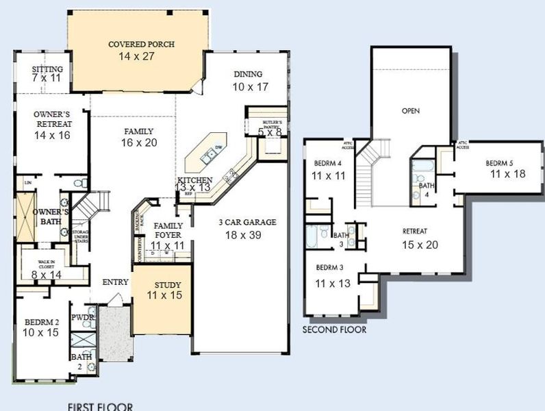 This spacious 2 story home fits all lifestyles.  Lots of WOW appeal!