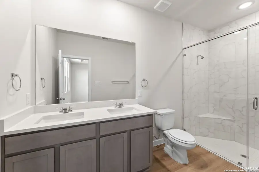 Furnished interior view inside a new home in , New Braunfels (Image 7).