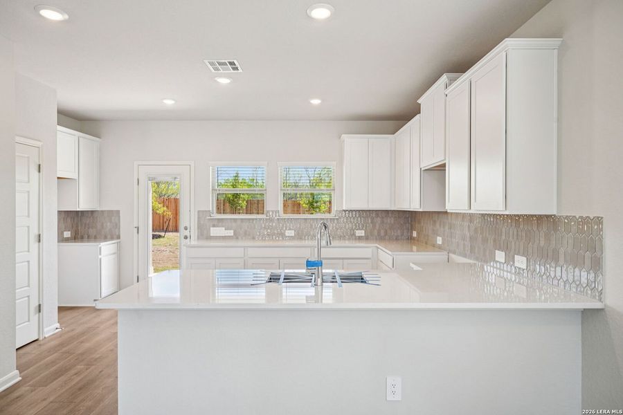 Furnished interior view inside a new home in Remington Ranch, San Antonio (Image 17). Furnished interior view inside a new home in Remington Ranch, San Antonio (Image 17).