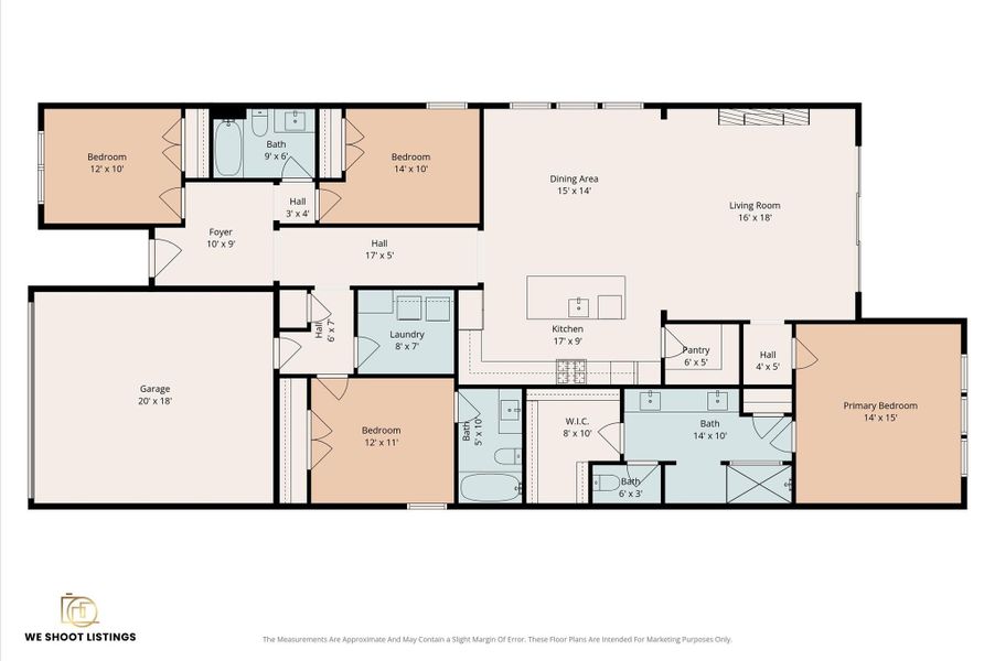 2D floor plan layout of this home in , Fulshear, TX (Image 4).