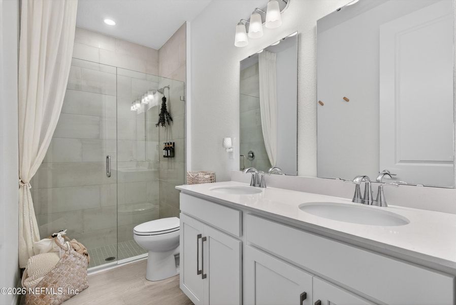 Furnished interior view inside a new home in , St. Johns (Image 30). Furnished interior view inside a new home in , St. Johns (Image 30).