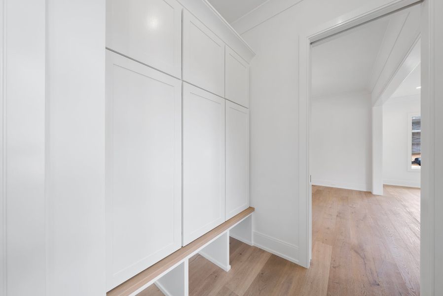 Representative unfurnished interior of a home built from the Abigail by Homes by Dickerson in The Founding at Blue Ridge, Raleigh (Image 25).