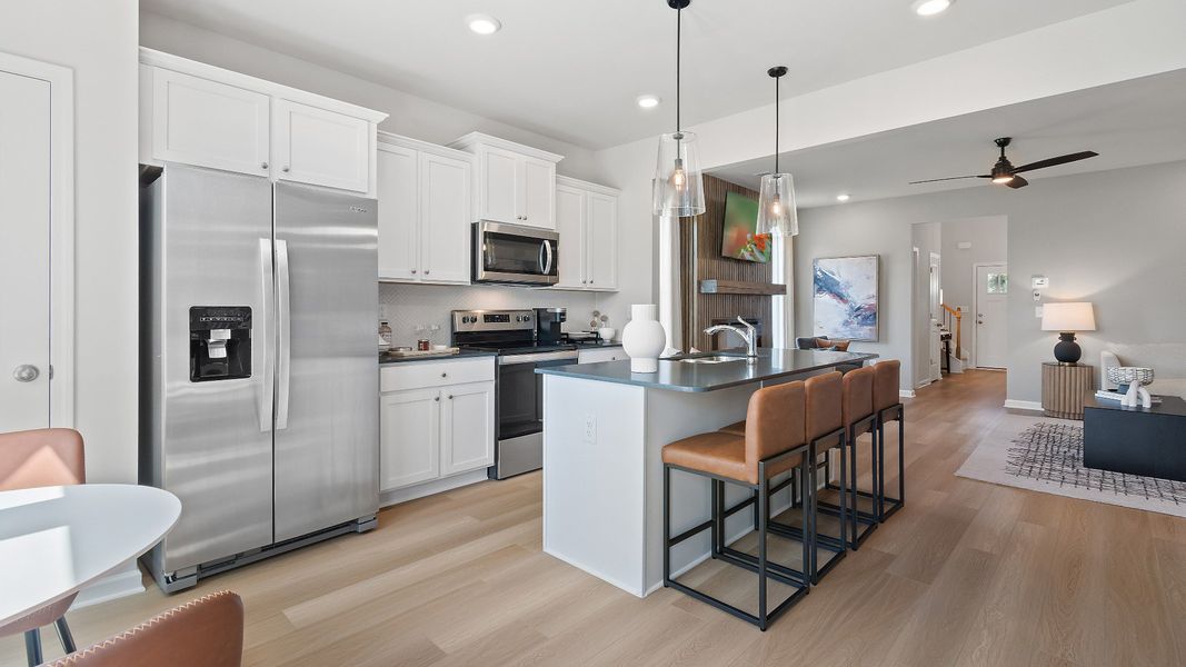 Furnished interior view inside a new home in Chapel Hill, Newnan (Image 13).