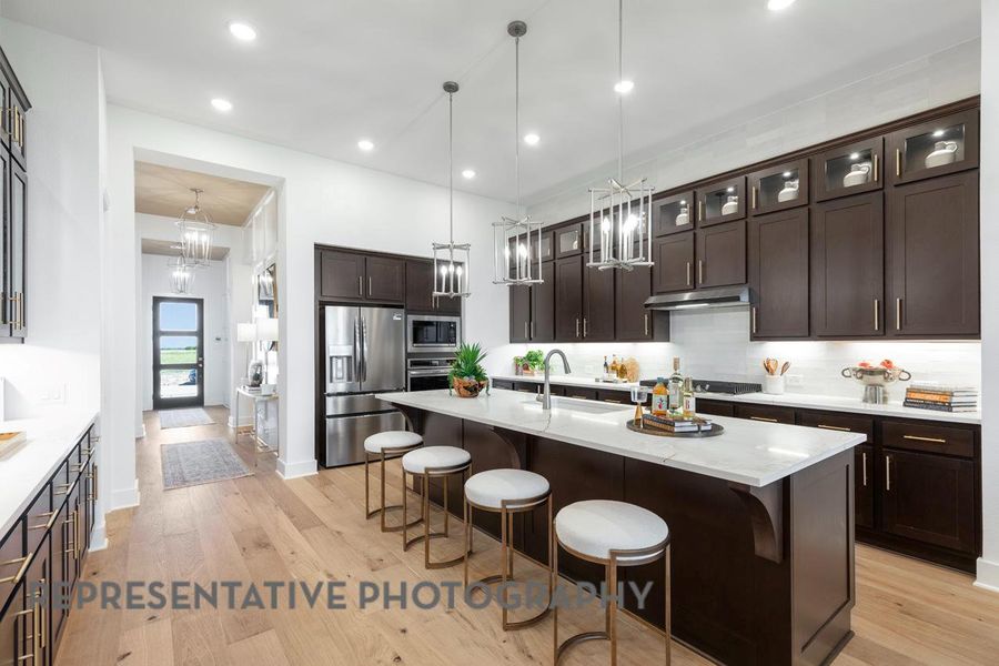 Furnished interior view inside a new home in Flora, Hutto (Image 14).