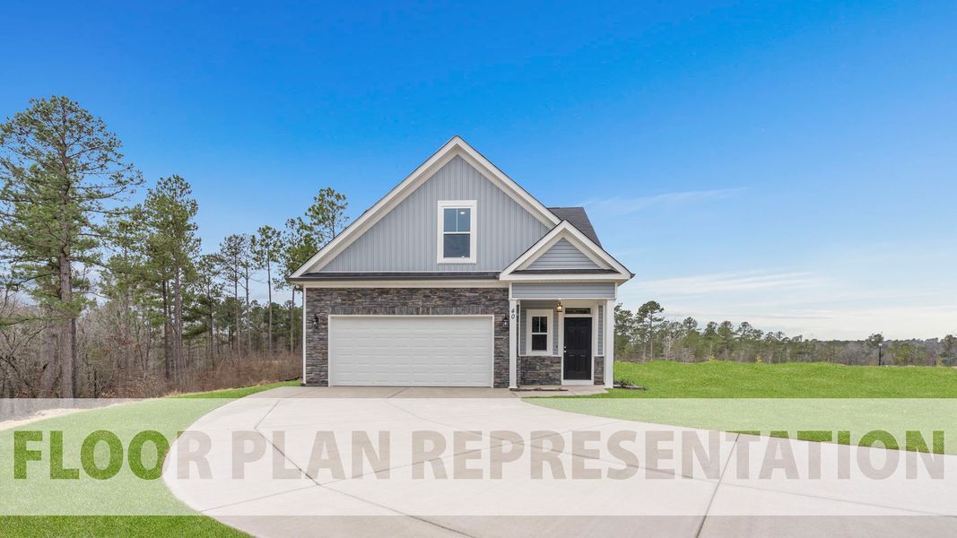 Front Exterior | 2120 Plan by Ivey Homes Front Exterior | 2120 Plan by Ivey Homes