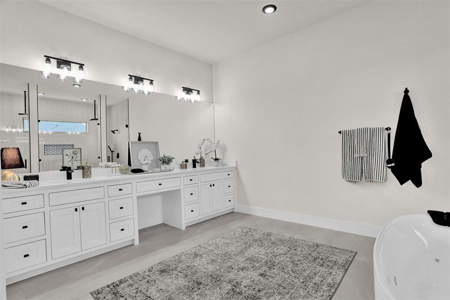 Furnished interior view inside a new home in , Celeste (Image 13).