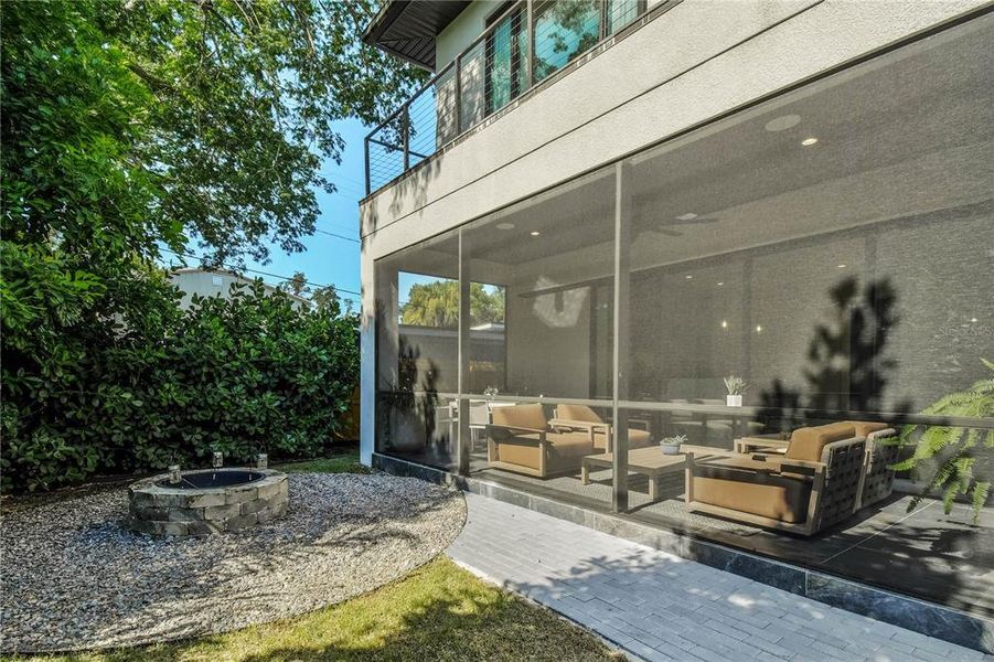 Exterior details and patio area of a home in , Dunedin (Image 26).