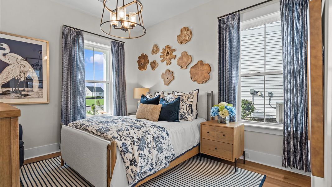 Guest Bedroom at the Inspire Model at Summerwind Crossing in Cane Bay