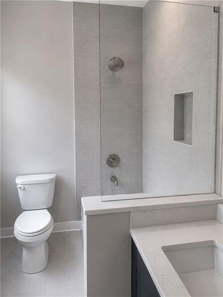Furnished interior view inside a new home in , Atlanta (Image 15).