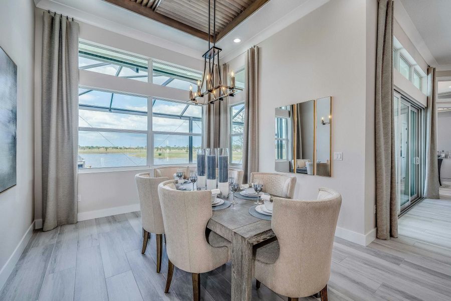 Representative furnished interior of a home built from the Redmond by GHO Homes in Bent Pine Preserve, Vero Beach (Image 17).