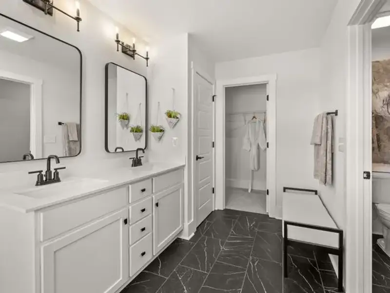 Representative furnished interior of a home built from the Riley by True Homes in Deerwood Place, North Charleston (Image 18).