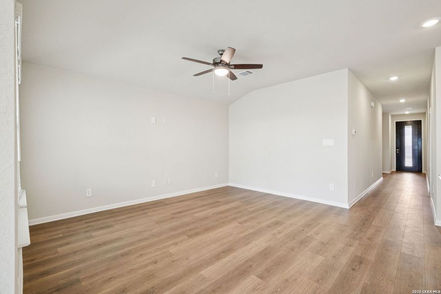 Spacious, unfurnished interior of a new home in Legendary Trails - Premier Series, Cibolo (Image 17).