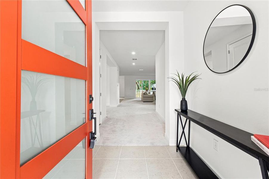 Furnished interior view inside a new home in , Tampa (Image 10).
