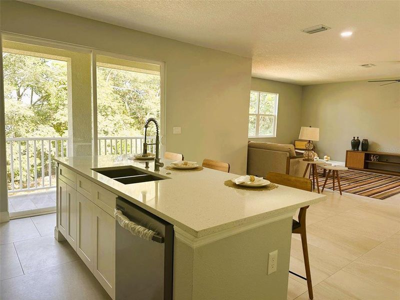 Furnished interior view inside a new home in , Haines City (Image 14).