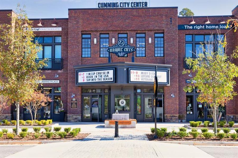 Front exterior of a new home in Hillshire, Cumming, GA, highlighting curb appeal (Image 33). Front exterior of a new home in Hillshire, Cumming, GA, highlighting curb appeal (Image 33).