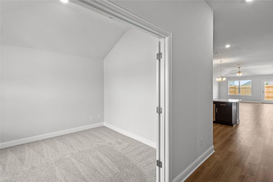 Spacious, unfurnished interior of a new home in River Ranch Trails, Dayton (Image 15). Spacious, unfurnished interior of a new home in River Ranch Trails, Dayton (Image 15).