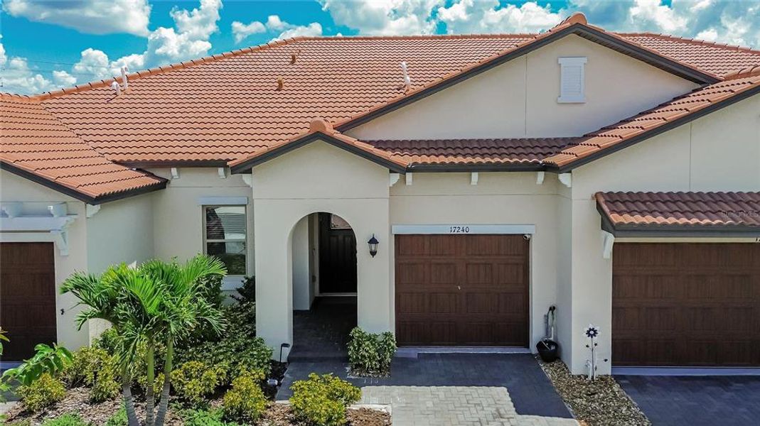 Front exterior of a new home in Southshore Bay Active Adult, Wimauma, FL, highlighting curb appeal (Image 35).