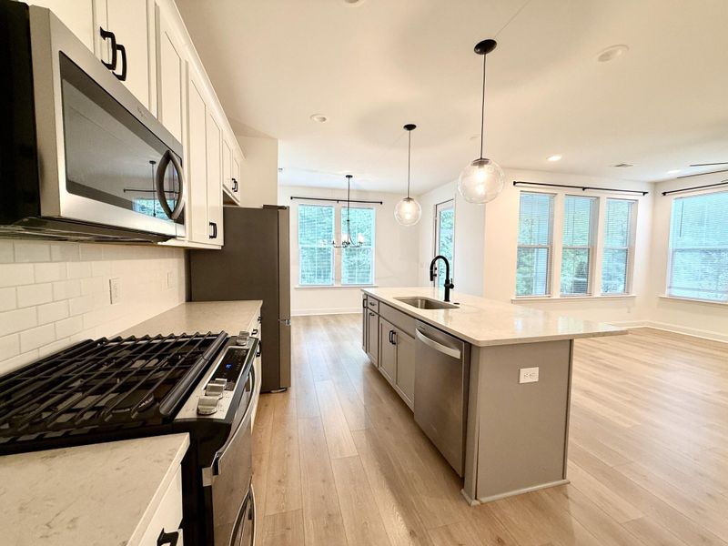Furnished interior view inside a new home in , Charleston (Image 5).