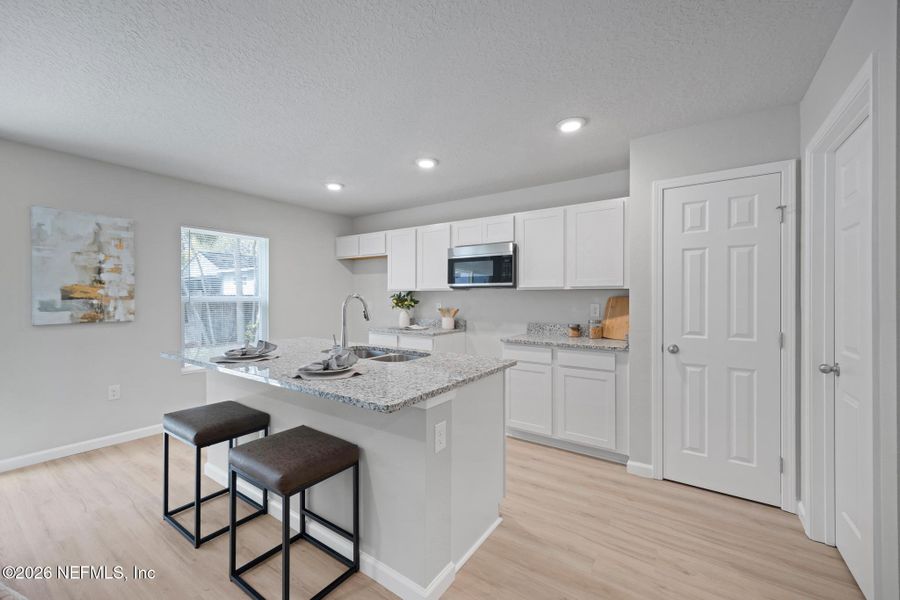 Furnished interior view inside a new home in , Jacksonville (Image 11).