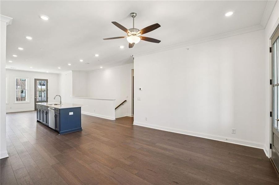 Spacious, unfurnished interior of a new home in Waterside Condos, Peachtree Corners (Image 17).