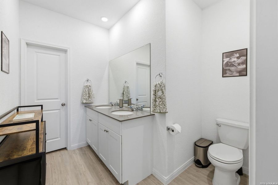 Furnished interior view inside a new home in , Converse (Image 31).