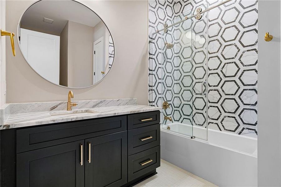 Furnished interior view inside a new home in , Atlanta (Image 36). Furnished interior view inside a new home in , Atlanta (Image 36).