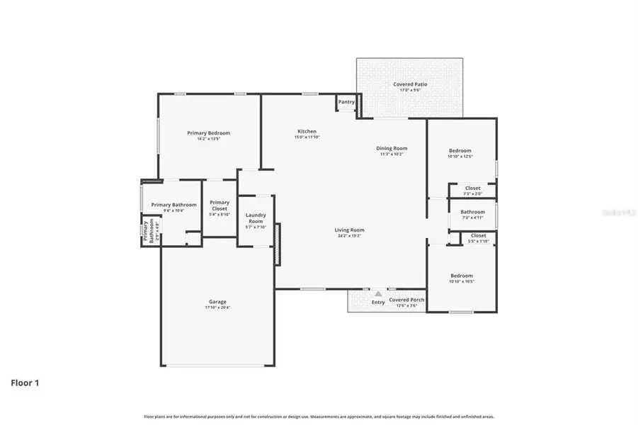2D floor plan layout of this home in , Ocala, FL (Image 5).