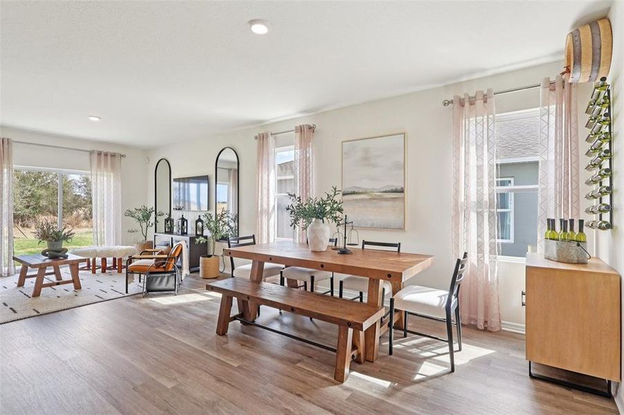 Furnished interior view inside a new home in , Lakeland (Image 32).