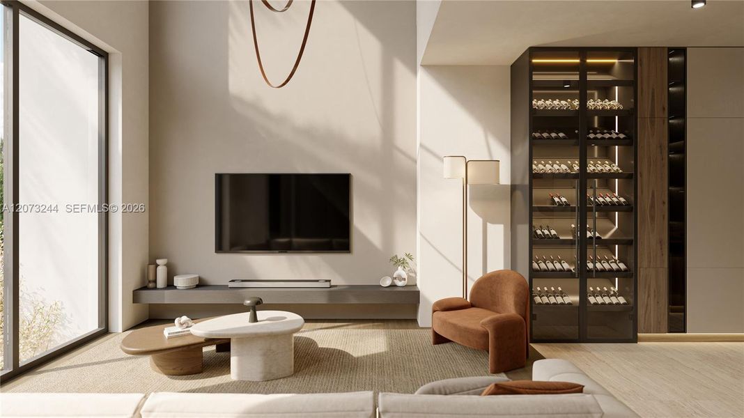 Furnished interior view inside a new home in , North Bay Village (Image 14).
