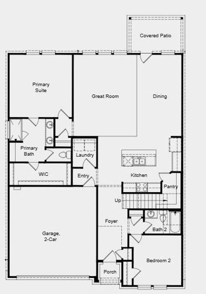 2D floor plan layout of this home in River Ridge, Crandall, TX (Image 3). 2D floor plan layout of this home in River Ridge, Crandall, TX (Image 3).