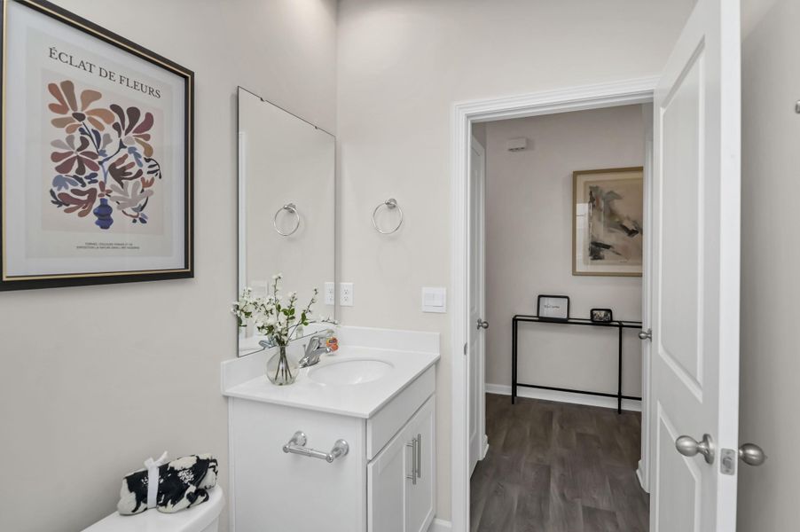 Furnished interior view inside a new home in Mulberry Landing, Orangeburg (Image 22).