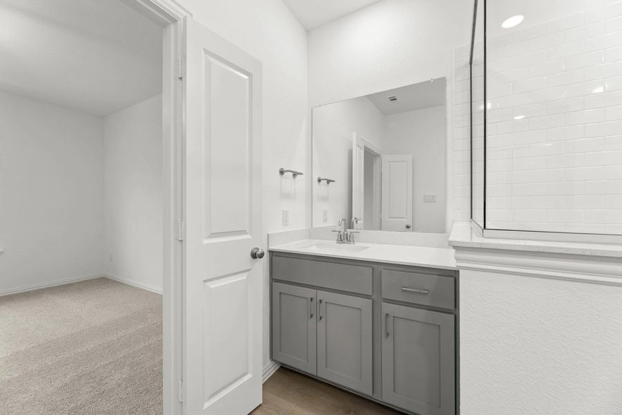 Primary Bathroom featuring the Milan Collection