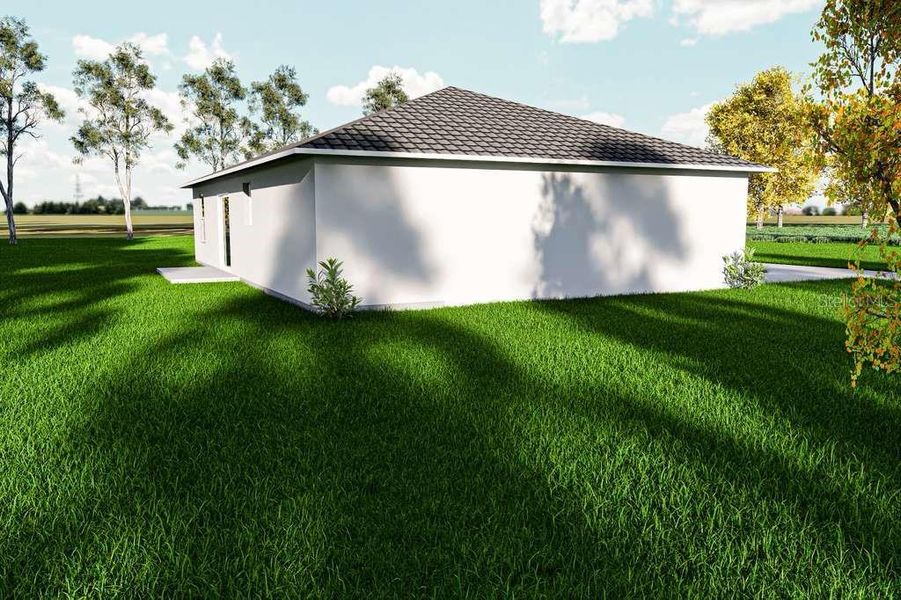 Front exterior of a new home in , Dunnellon, FL, highlighting curb appeal (Image 8).