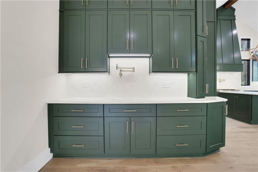 Furnished interior view inside a new home in , Decatur (Image 6).