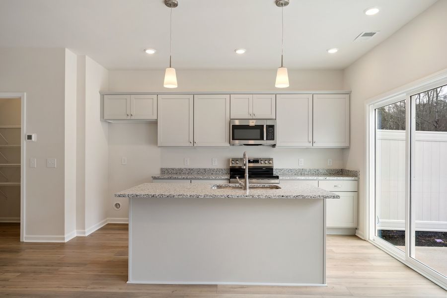 Furnished interior view inside a new home in Edwards Station, Taylors (Image 6).