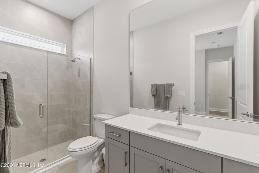 Furnished interior view inside a new home in RiverTown, St. Johns (Image 30).