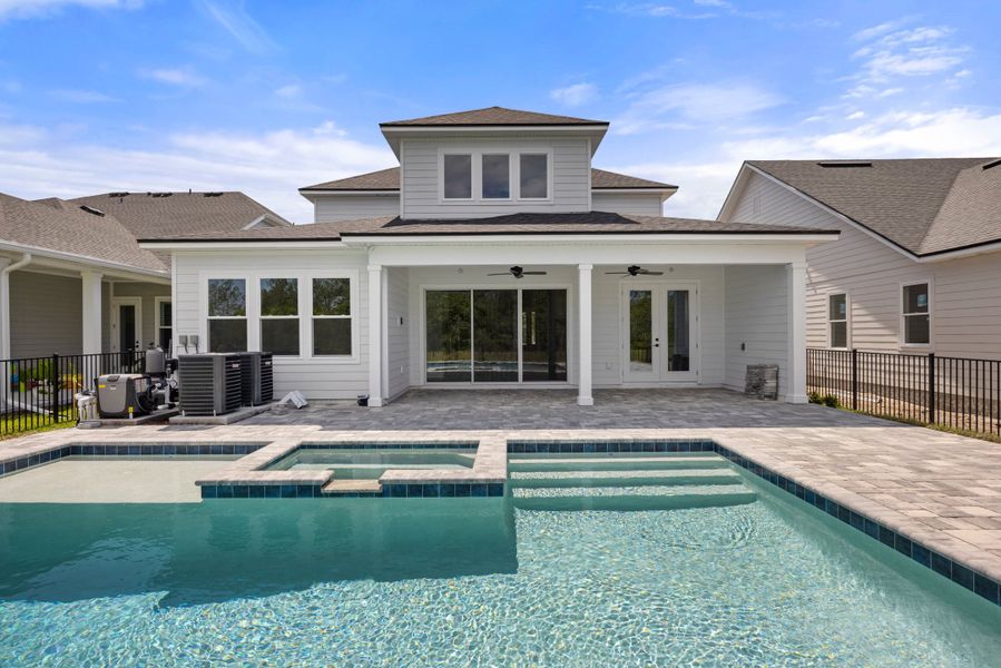 Representative exterior details of a home built from the Walton by Riverside Homes in Mariposa at EverRange, Jacksonville (Image 31).
