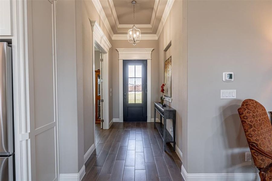 Furnished interior view inside a new home in , Stephenville (Image 17).