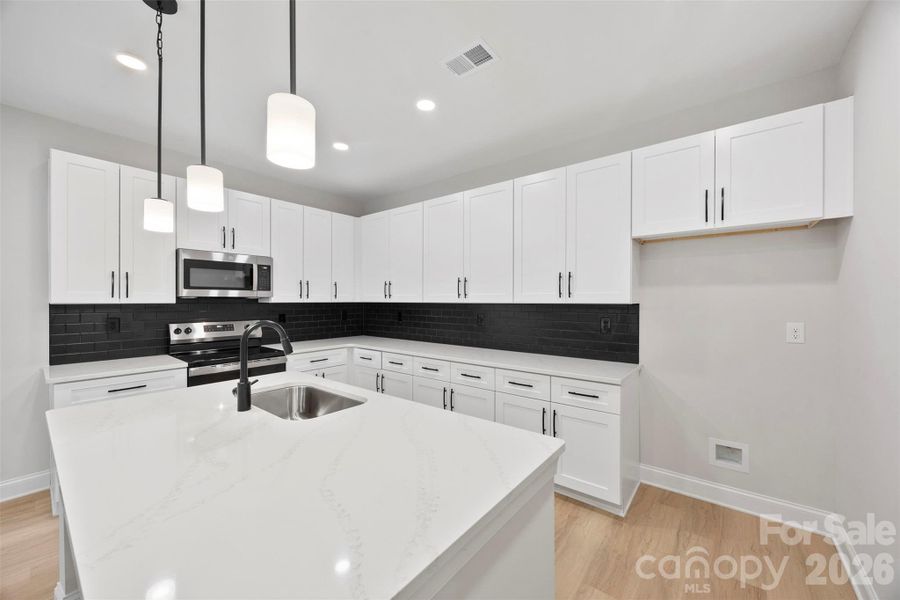 Furnished interior view inside a new home in , Gastonia (Image 11).