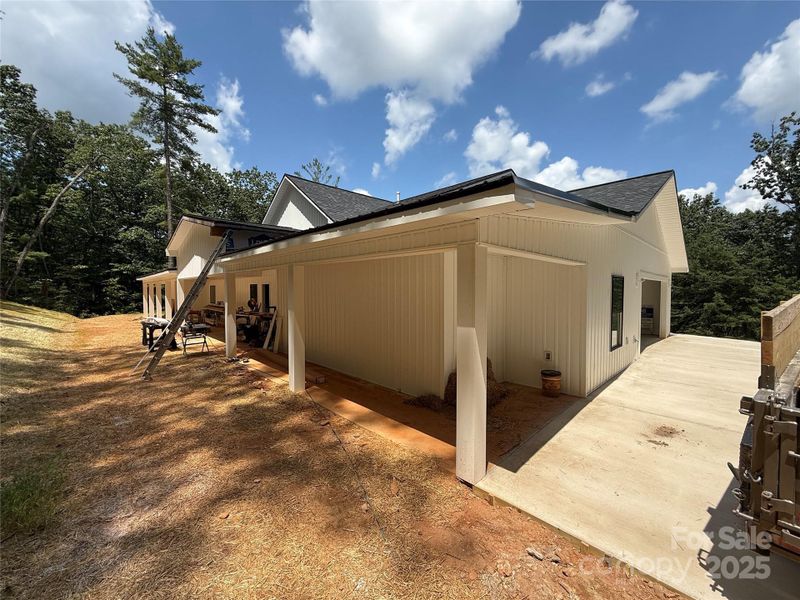 Exterior details and patio area of a home in , Lenoir (Image 3).